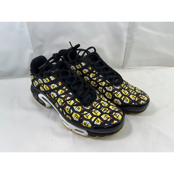 Nike Air Max‎ Plus QS All Over Print Men’s Sz 9 Running Sneakers 903827-002 EUC - Picture 1 of 13
